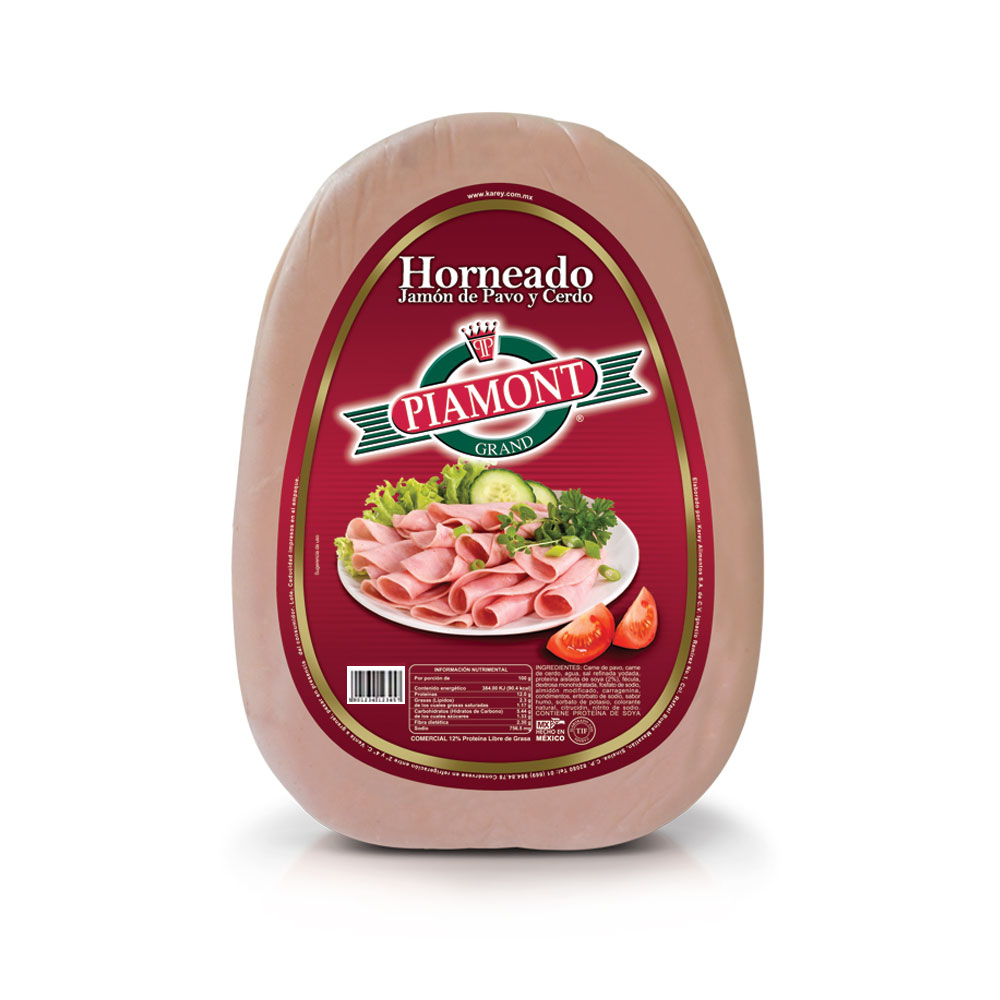 Horneado Jamón de Pavo y Cerdo