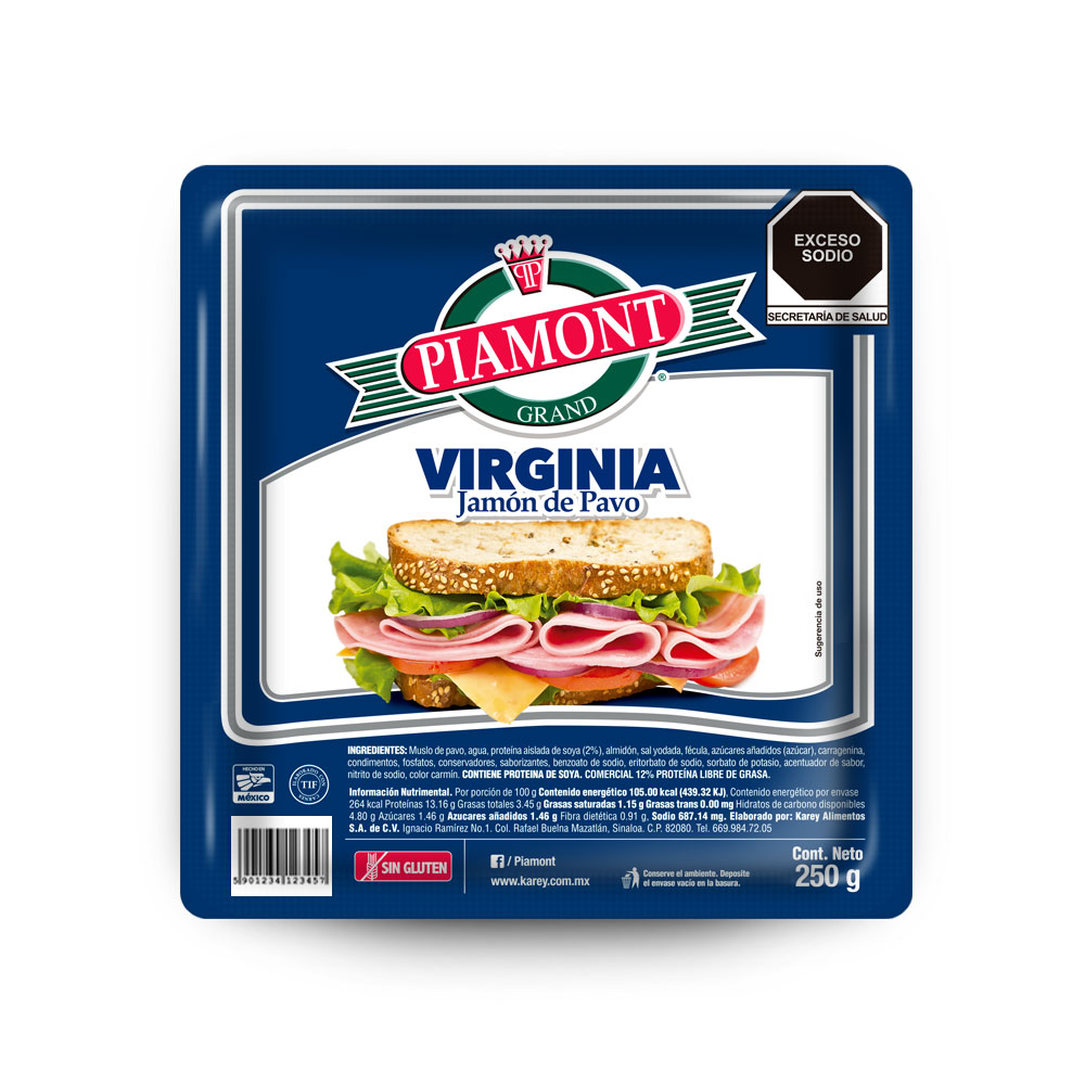 Virginia Jamón de Pavo