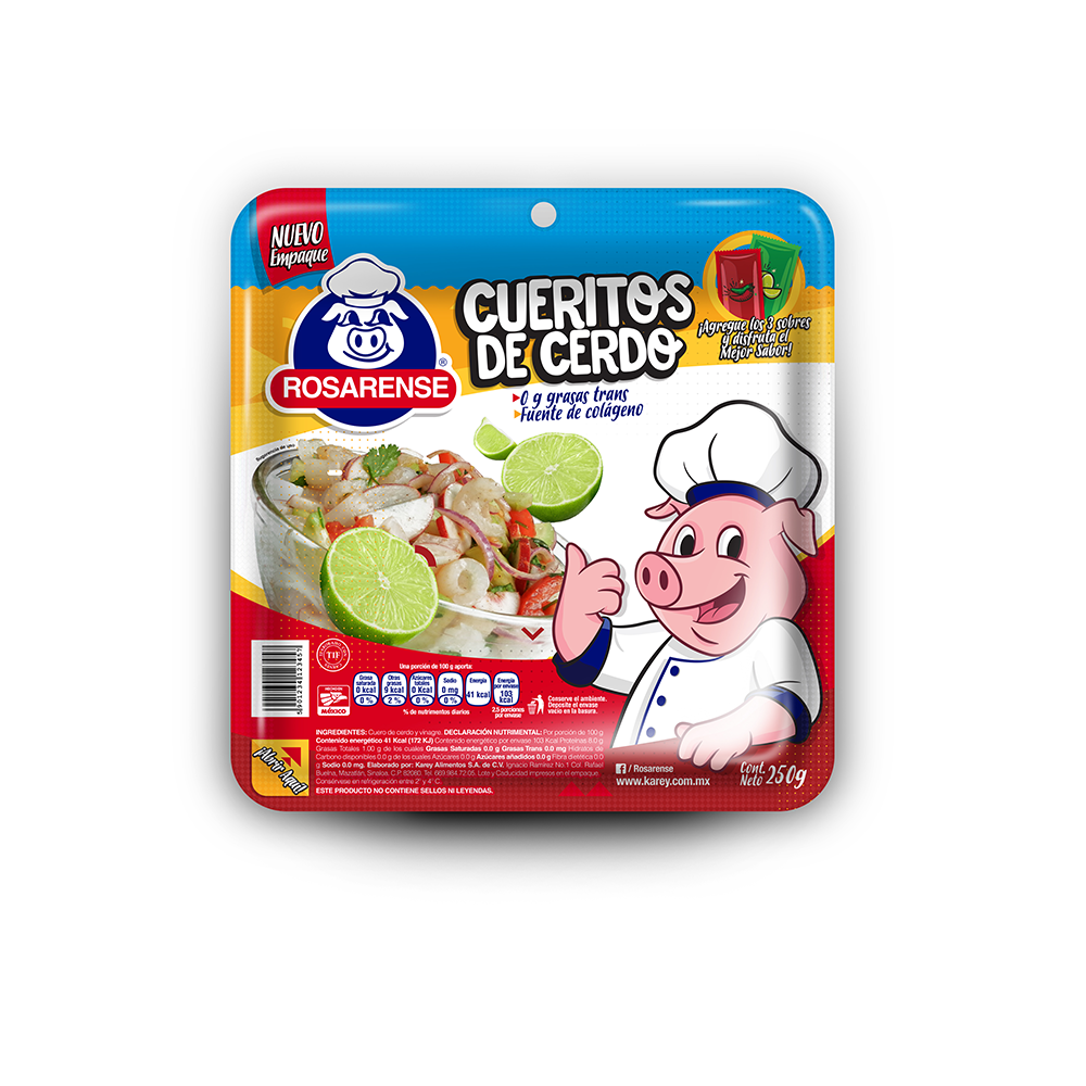 Cueritos de cerdo en curtidos